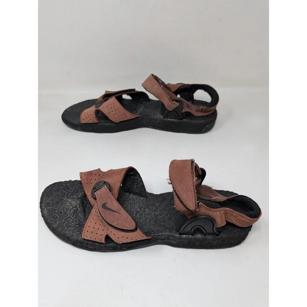 Vintage Nike ACG Air Deschutz Ankle Strap‎ Sandals Men's Size 11 M Brown